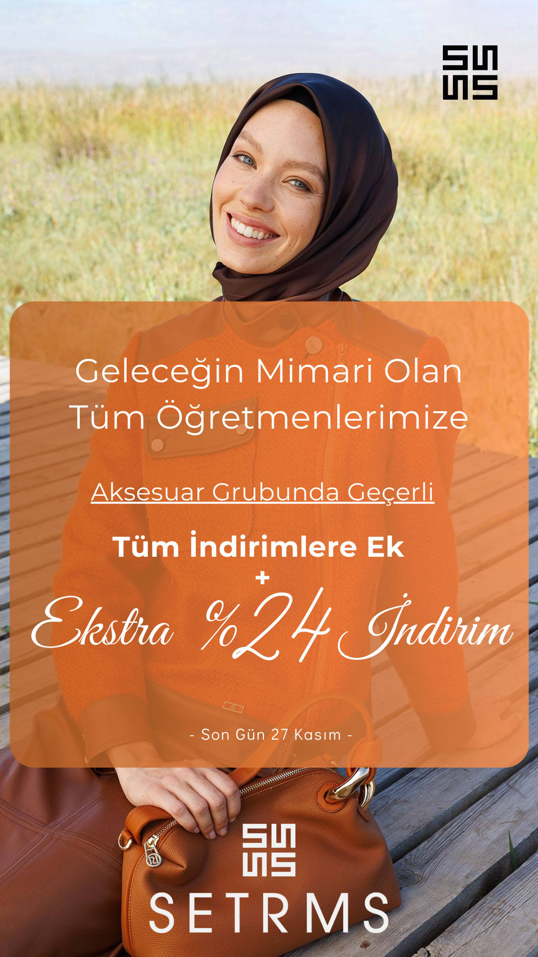 Öğretmenlerimize Özel Aksesuar Grubunda  EKSTRA %24 İNDİRİM